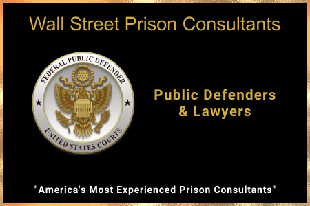 Wall street prison consultants